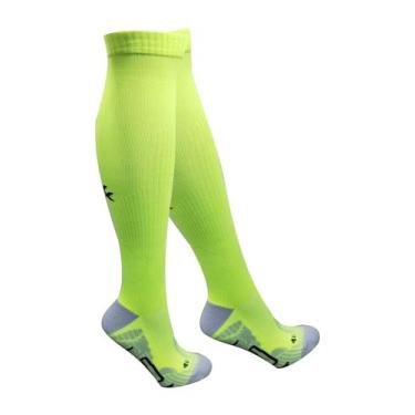 Imagem de Meia Compressão Esportiva Corrida Ciclismo Bike Caminhada Triathlon Pr