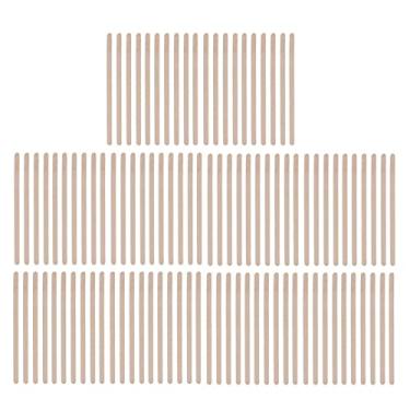 Imagem de Yinhing Varas Grandes Cera de 100 Pces, Espátula Aplicadora de Madeira Remoção do Cabelo Com Liso para o Bordo Sobrancelha do Corpo