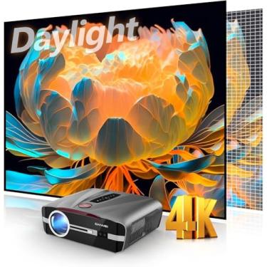 Imagem de Projetor Daylight 4K Ultra HD, 2300 ANSI, Wi-Fi 6, Bluetooth, Apps de Streaming, Brilho para Uso Diurno, HDR10+, Autofoco, HDMI 2.1 ARC e USB para Filmes e Jogos