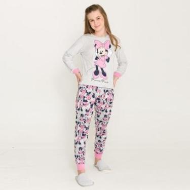 Imagem de Pijama Juvenil Feminino Disney Minnie Mouse - 25.03.0029-Feminino