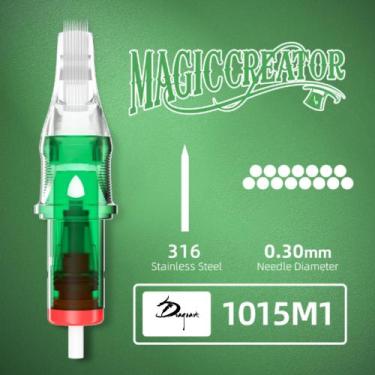 Imagem de Cartucho de Tatuagem com Encaixe Universal MagicCreator 5 unidades - M