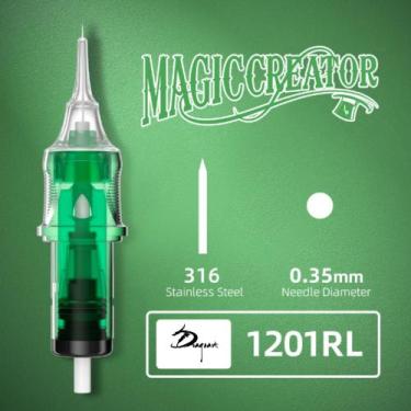 Imagem de Cartucho de Tatuagem com Encaixe Universal MagicCreator 5 unidades - M