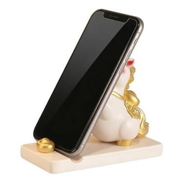 Imagem de Suporte para Telemóvel para Secretária - Suporte para Telemóvel com Design de Cavalo,Apoio para Secretária com Símbolo de Prosperidade,para Raparigas Adolescentes Crianças Mulheres Tablet Casa