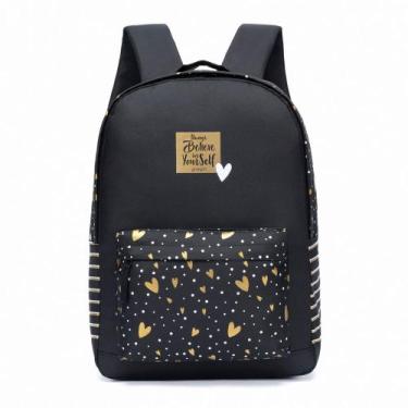 Imagem de Mochila Feminina Guelph Reforçada Escolar Trabalho