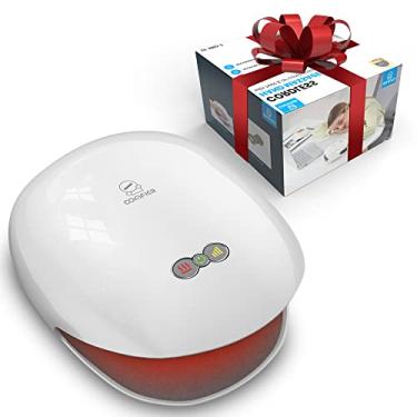 Imagem de COMFIER Massageador de mão sem fio com calor e compressão, massageador de mão para artrite e túnel do carpo, 3 níveis de compressão e aquecimento, recarregável, presentes de Natal para mulheres