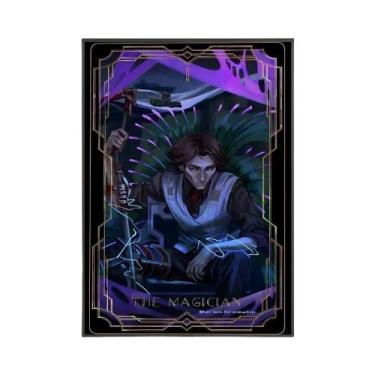 Imagem de Pôster Minimalista De Graffiti Da Temporada 2 De Jinx Arcane Em Tela P