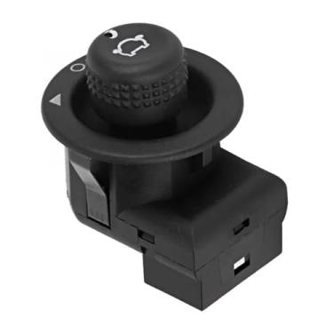 Imagem de Interruptor do botão do espelho retrovisor compatível com Mondeo MK II 1996-2000, interruptor de controle do botão do espelho retrovisor do carro 93BG17B676BA 93BG17B676BB