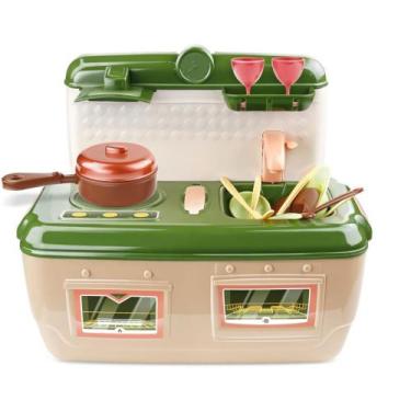 Imagem de Brincando de Casinha Cozinha Fashion Kitchen Completa com Acessórios