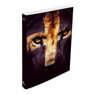 Imagem de Bíblia Sagrada Leão Cruz - Masculina - Brochura - ACF