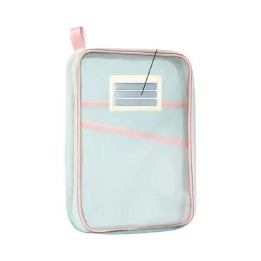 Imagem de Bolsa De Arquivo A4 Com Zíper Em Nylon, Tecido De Malha De Três Camada