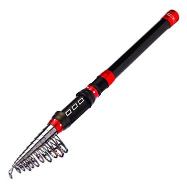 Imagem de Vara de pesca ultraleve portátil carbono com anel cerâmico