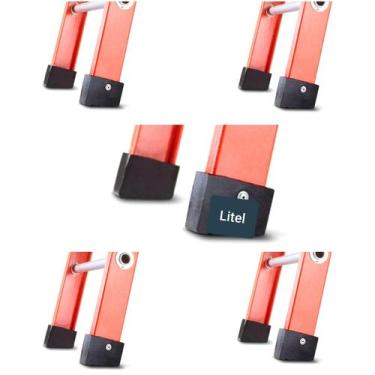 Imagem de Pé Sapata de borracha Escada de Fibra de Vidro Extensiva Kit 5 Pares -