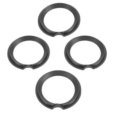 Imagem de Zerodis 4 Peças de Reposição para Máquina de café, Peças de Reposição para Máquina de café Expresso, Juntas para Moedor Estático, Evitam Entupimento, Anéis de Funil de Feijão, Kit de Vedação de