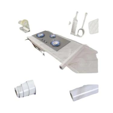 Imagem de Papel De Parede Autoadesivo À Prova d'Água E Óleo De 40cm Para Cozinha