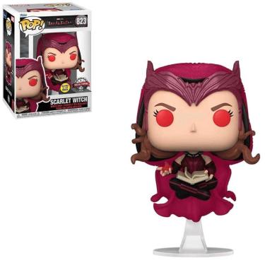 Imagem de Funko Pop Marvel WandaVision 823 Scarlet Witch Special Glows