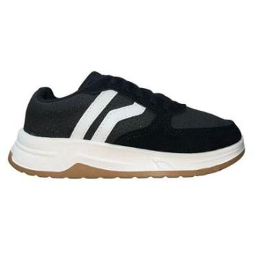 Imagem de Tênis Casual Infantil Menino Molekinho 2862.204 Preto-Masculino