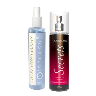 Imagem de Kit giovanna baby body splash blue + secrets 260ml