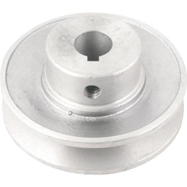 Imagem de Polia Alumínio 1 Canal Perfil A 80mm Com Furo 5/8" - Vonder