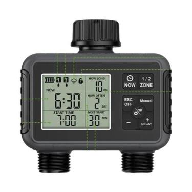 Imagem de Controlador Automático De Irrigação Para Exterior, Temporizador Progra