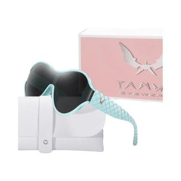 Imagem de Óculos De Sol Unissex Oversize Com Proteção UV Para Atividades Ao Ar L