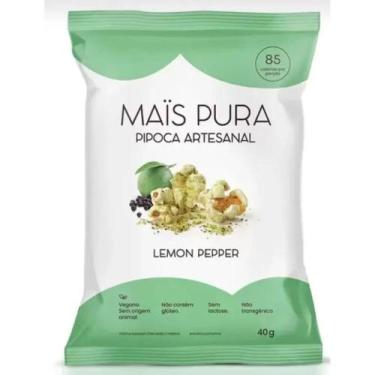 Imagem de Pipoca Artesanal Lemon Pepper Mais Pura 40g