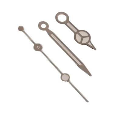 Imagem de Ponteiros De Relógio Retrô Lume Verde Preto Prata Ouro Rosê Luminosos 