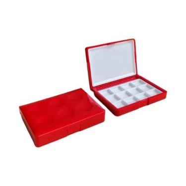 Imagem de Caixa De Pintura Portátil Multifuncional SeamiArt, Paleta Vazia Para A