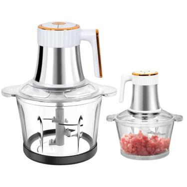 Imagem de Mini Processador Elétrico 3L Cortador Alimentos Potente