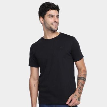Imagem de Camiseta Hering Básica Masculina, Preto, G