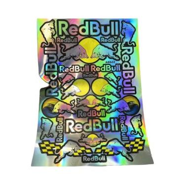 Imagem de Kit de decalques de tanque de adesivos de touro vermelho a laser de Ha