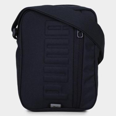 Imagem de Bolsa Puma S Portátil, Azul, Preto, Único