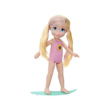 Imagem de Boneca Polly Pocket Surf 38cm com Prancha Acessórios - Pupee, Colorido