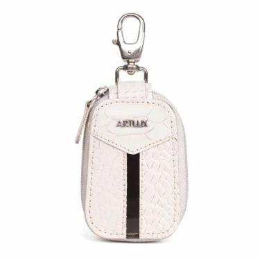Imagem de Porta Chaves em Couro Bovino Artlux 3090 -, Off white