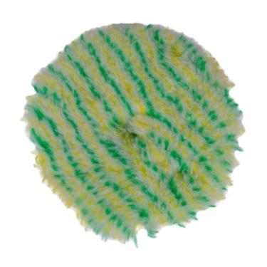 Imagem de Boina de lã 5" listras verde/amarela - Corte - Sigma