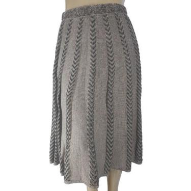 Imagem de Saia Feminina Tricot Links Wan - Katlen Tricot, Castor, Único