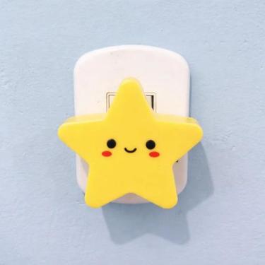 Imagem de Luminária Noturna Estrela LED Colorida Quarto Infantil Decoração 1W Bi