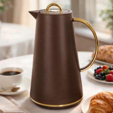 Imagem de Garrafa termica marrom 1 litro 391 - PGB