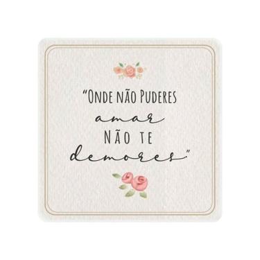 Imagem de Luminária Box Slim Não Puderes USB Tpc com Luz Difusa Bivolt e Fita LED 5W para Decoração e Leitura