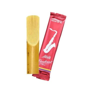 Imagem de Palheta Java Red Cut Para Saxofone Tenor 2 ½ Vandoren Sr2725r - Cx / 5