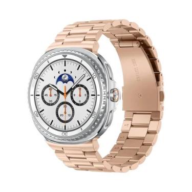 Imagem de Pulseira De Aço Inoxidável De 46mm Para Samsung Galaxy Watch8 Classic,