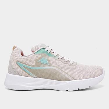 Imagem de Tênis Kappa Sprint Feminino, Cinza, Verde água, 35