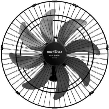 Imagem de Ventilador de Parede Britânia BVT675 127v Turbo Maxx Force 60cm 215W 8