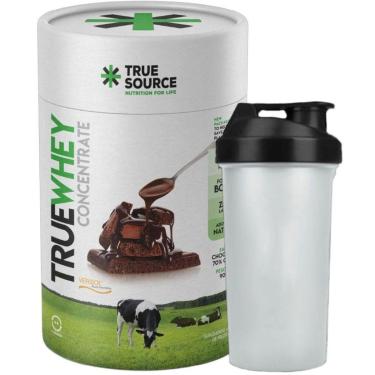 Imagem de True Whey Concentrado Cacau 900g Coqueteleira True Source-Unissex