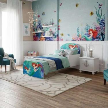 Imagem de Mini Cama Infantil Adesivada Divertida Crianças Várias Estampas - Anyb