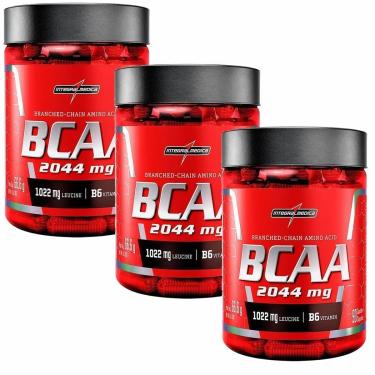 Imagem de Kit 3X Bcaa 2044 Mg  90 Cápsulas Integral Médica-Unissex