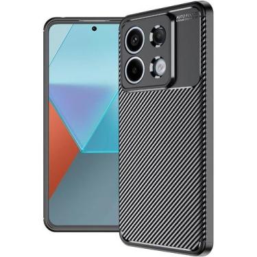 Imagem de Capa Capinha Fibra Para Xiaomi Redmi Note 13 Pro 5g Impacto - Danet, P
