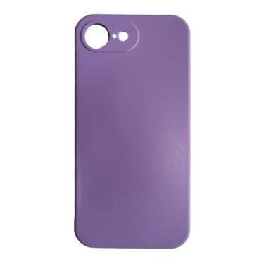 Imagem de Capinha + 2 Peliculas Vidro 3D Compativel Para iPhone 16e - DB, Lilás