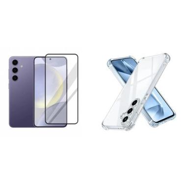 Imagem de Kit Capa TPU + Película 3D Vidro para Samsung Galaxy A57 5G - LXL