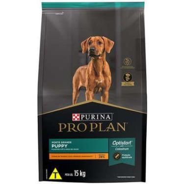 Imagem de Ração Pro Plan Puppy para cães filhotes raças gandes 15kg - NESTLÉ PUR