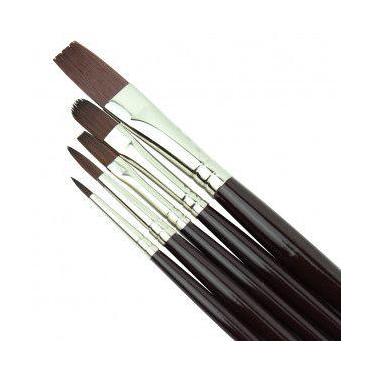 Imagem de Pincéis Winsor & Newton Galeria Cabo Longo 5 Unidades - WINSOR NEWTON
